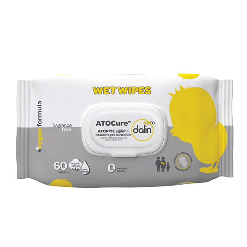 Anne Bebek Kategorisinden 1500TL ve Üzeri Ürün Alımına Dalin Atocare 60'lı Islak Havlu Hediye